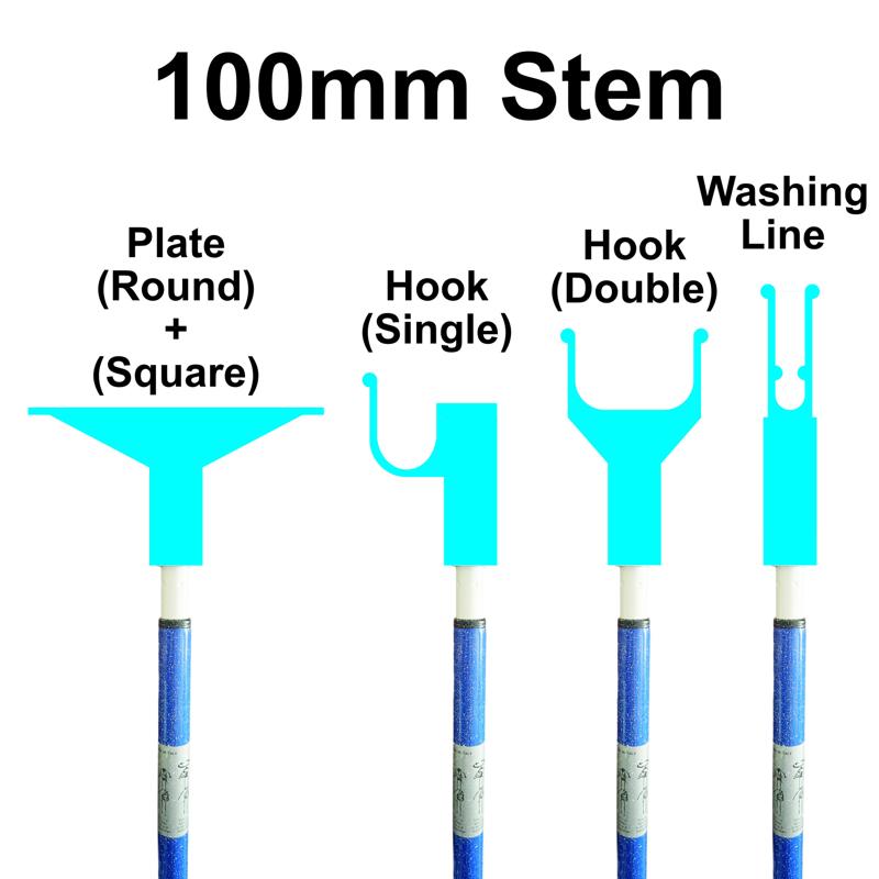 Adjustable Pole Attachments (100mm Stem)