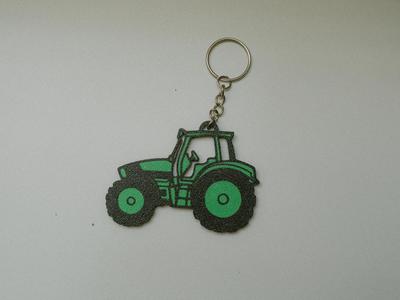 Tractor Keychain