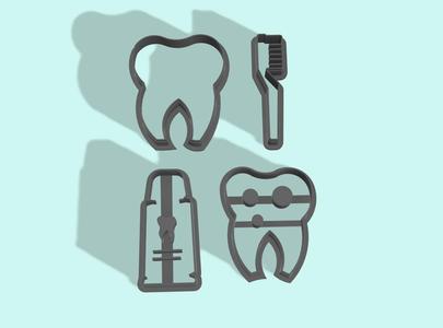 Cookie Cutter Dentist x4