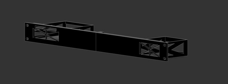 19 inch Server Rack Phillips Hue & Lutron Casata Mount