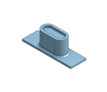 Bambu X1 Spacer For Top Glass Riser