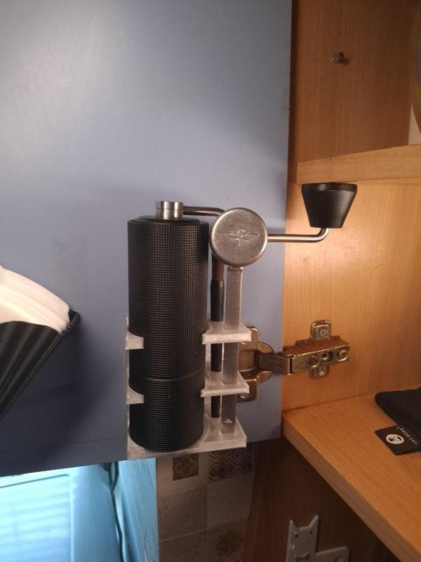Coffe grinder mount for TimeMore C2
