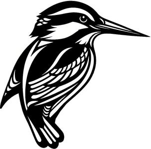 decoration: Kingfisher