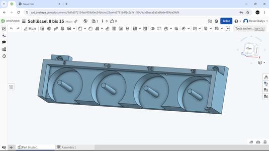 Ringschlüsselhalter 8 bis 15
