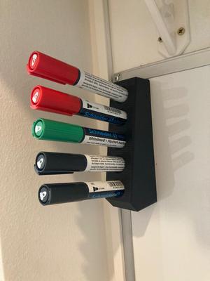 Whiteboard marker holder