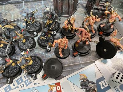 Numbered Bases for 25mm Mini Bases