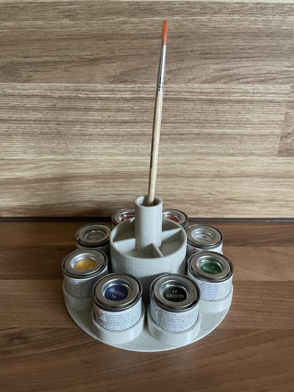 Paint holder for Humbrol