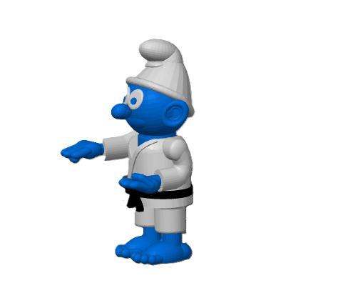 Karate Schlumpf zuki