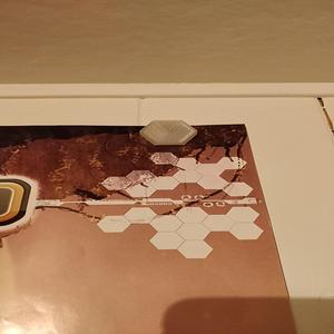 Poster holder hex shape