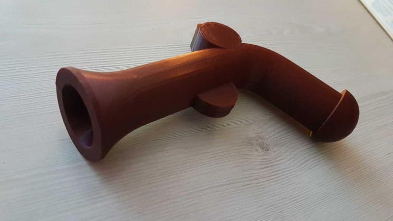 Giant ㄥ乇Ꮆㄖ Pirate Flintlock Pistol (2562) (10:1 scale)