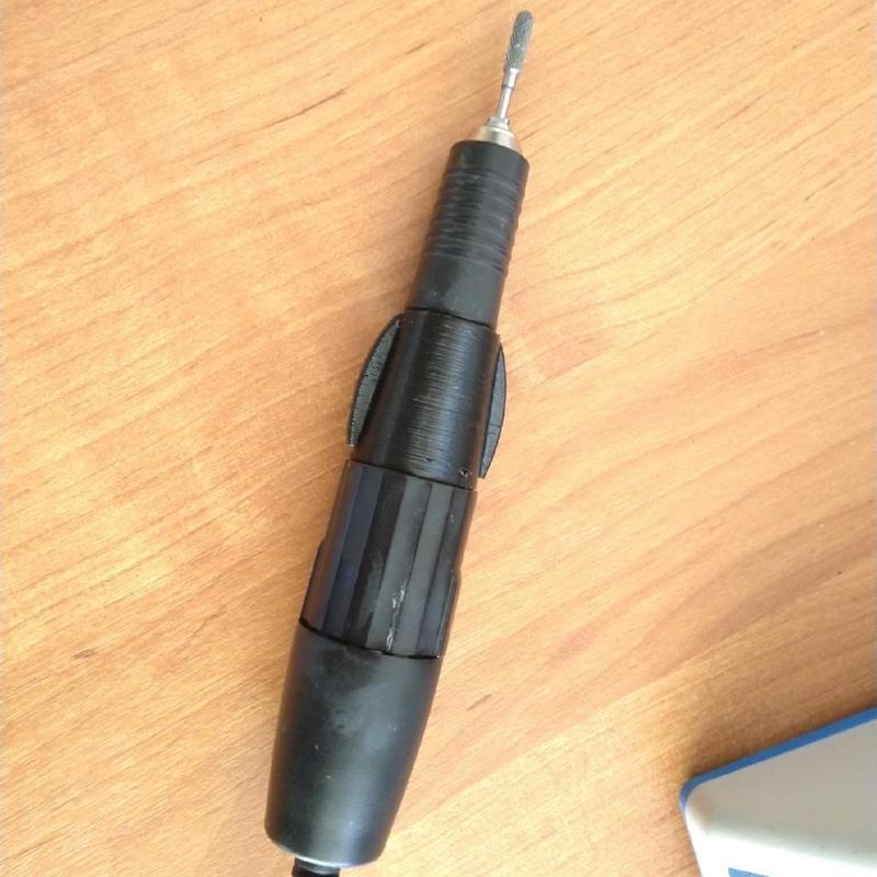 Part from the micromotor tip of the marathon model