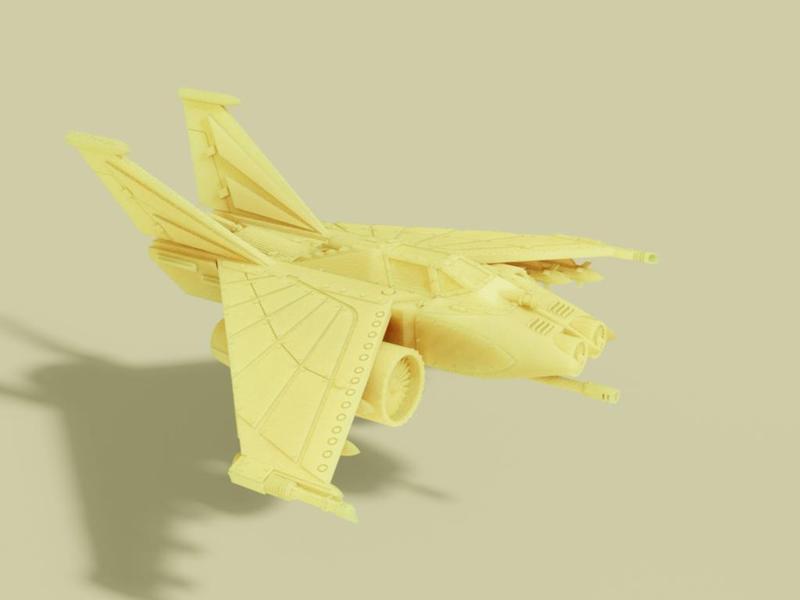 1.21 gigawatt attack fighter from the far future