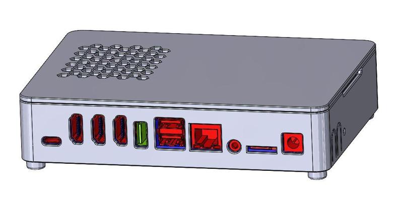 FriendlyElec CM3588 NAS Case Desktop Standalone