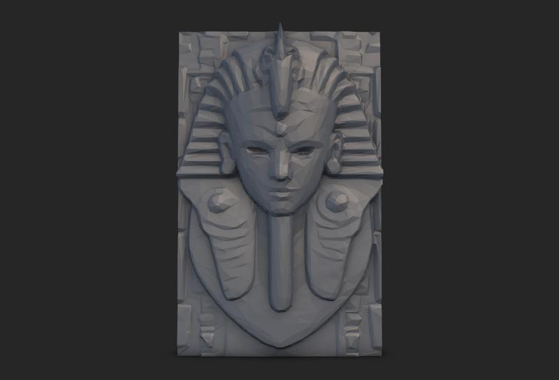 Pharaoh low poly