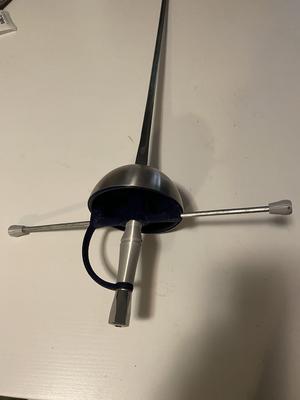 HEMA Cup Rapier Trainer using an Epee Blade