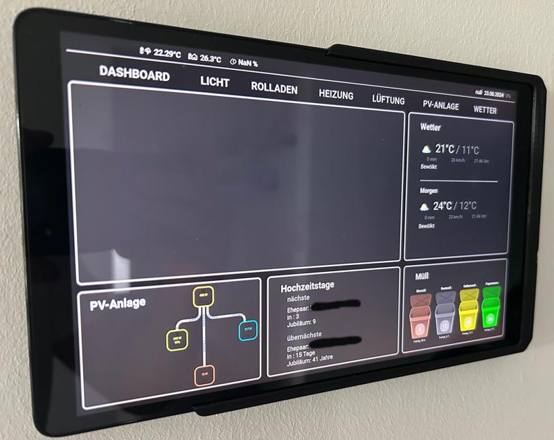 Tablet Wandhalterung