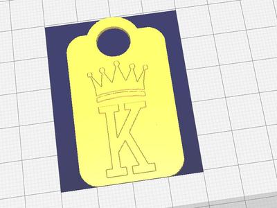 LLAVERO - KEYCHAIN King