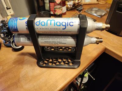 Sodastream Co2 Bottle Rack