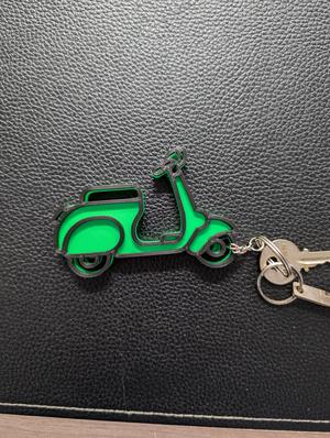 Moped Keychain