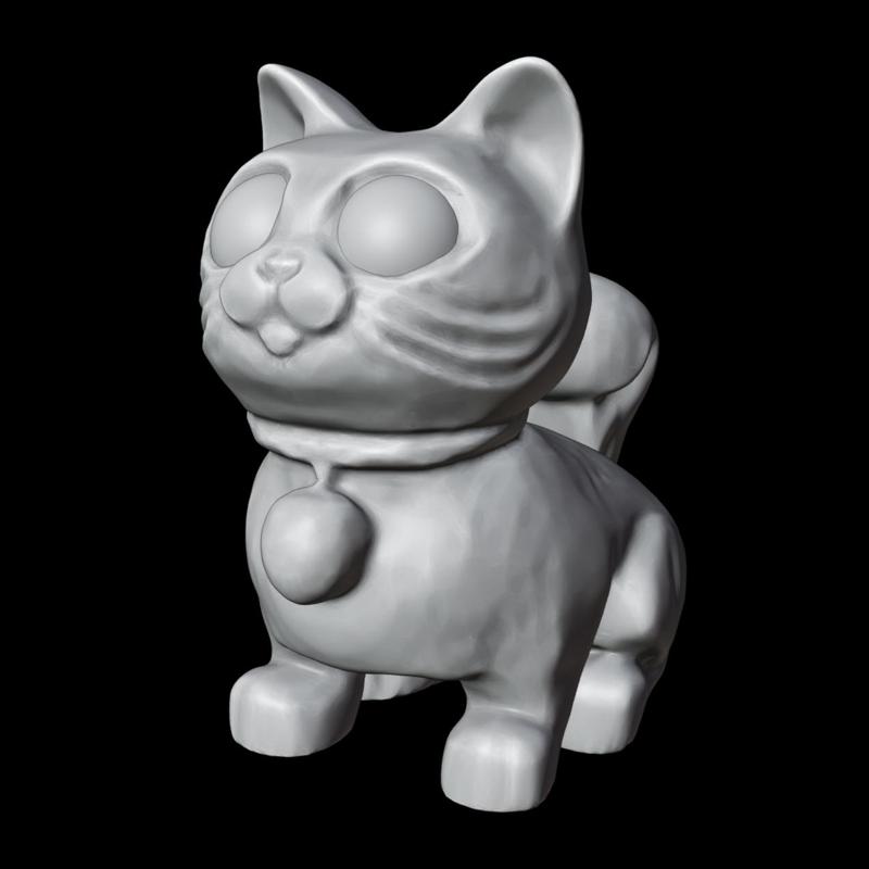 CUTE CAT FIGURE