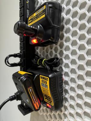 DeWalt DCB107 24V Charger Mount for Honeycomb Storage Wall