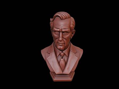 John Rawls Bust