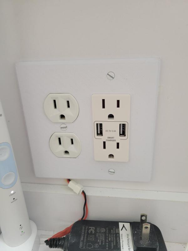 2 gang GFI and regular