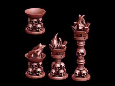Braziers (Skull2)