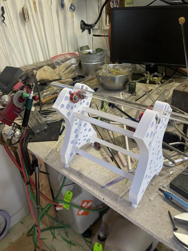 Flameworking Bench Roller