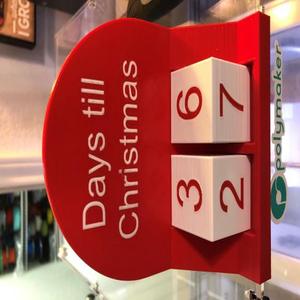 Desk Days Till Christmas