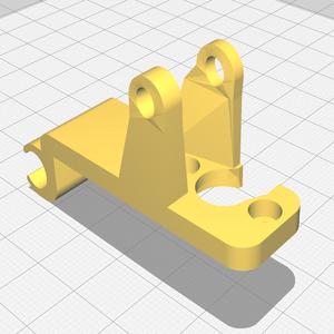 Ender 3 Filament Guide with Bowden Tube for WINSINN Dual Gear Extruder