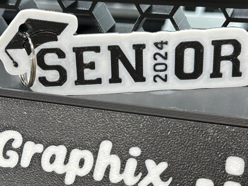 Senior 2024 - Graduation Keychain