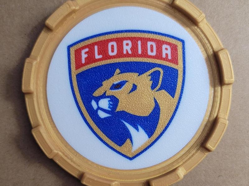 COASTER MASTER INSERT - FLORIDA PANTHERS