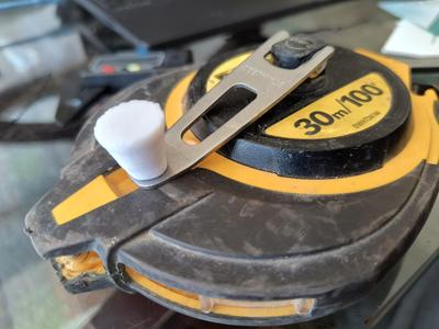 100' Measuring Tape Reel knob