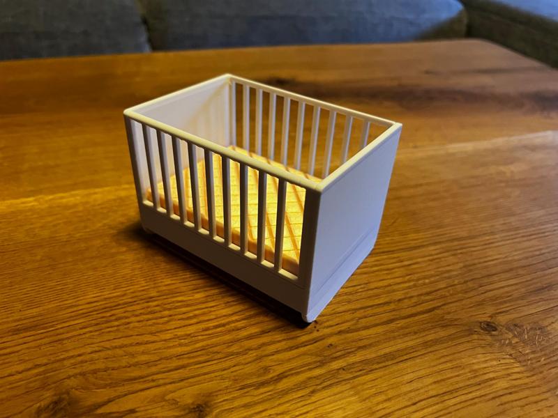 Baby Doll Bed (Barbie)