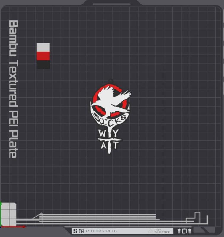 Wyatt Sicks Keychain