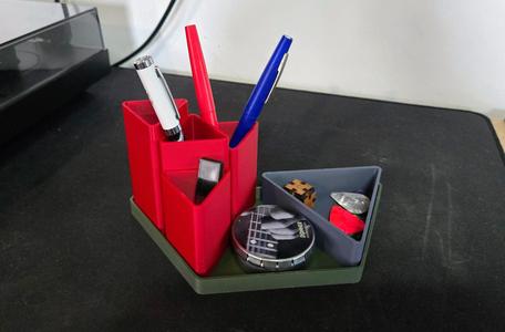 Desk organizer modular
