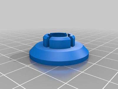 Cup Holder Clamp Remix Solid Body 