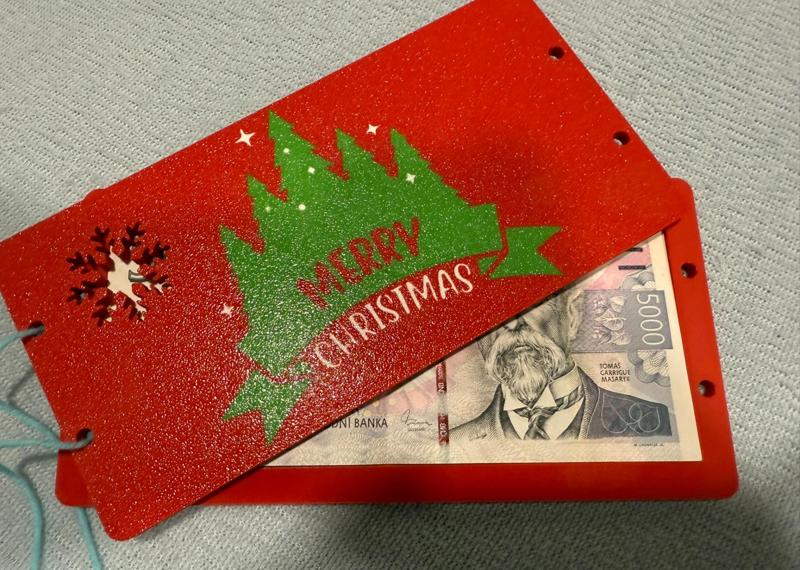 Merry Christmas money gift