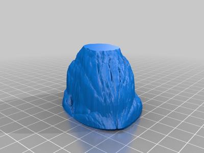 Walnut holder for tokens