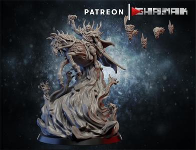 Undead Mounted Vampire lord  support ready