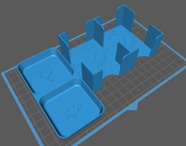 Pagan: Fate of Roanoke Game Trays and Pawns   