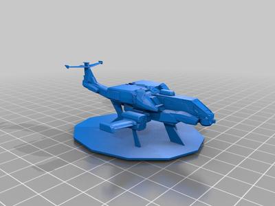 Planetside 2 Reaver Updated for PLA print