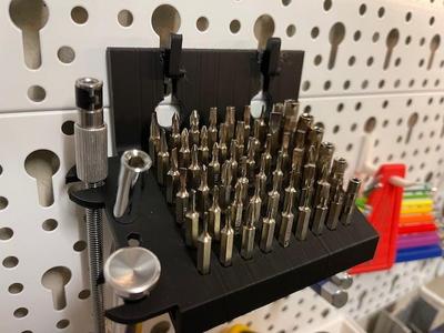 Screwdriver Bit Rack