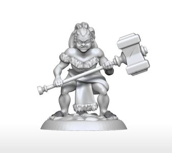 Runana, Barbarian Dwarf [Pre-Supported]