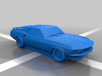 1969 Ford Mustang Downforce