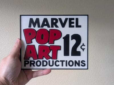 Marvel Pop Art Productions Logo   
