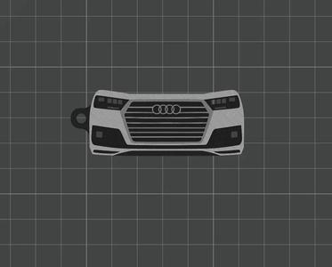 Audi Q7 porte clé   