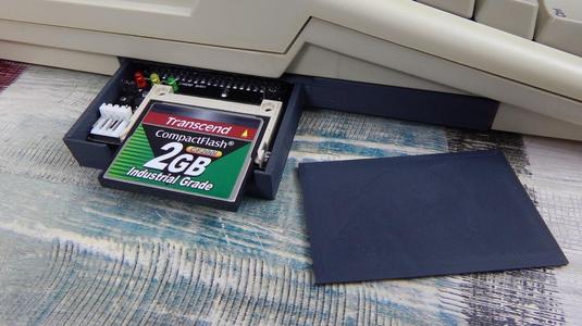 Amiga 500 side car CF adapter