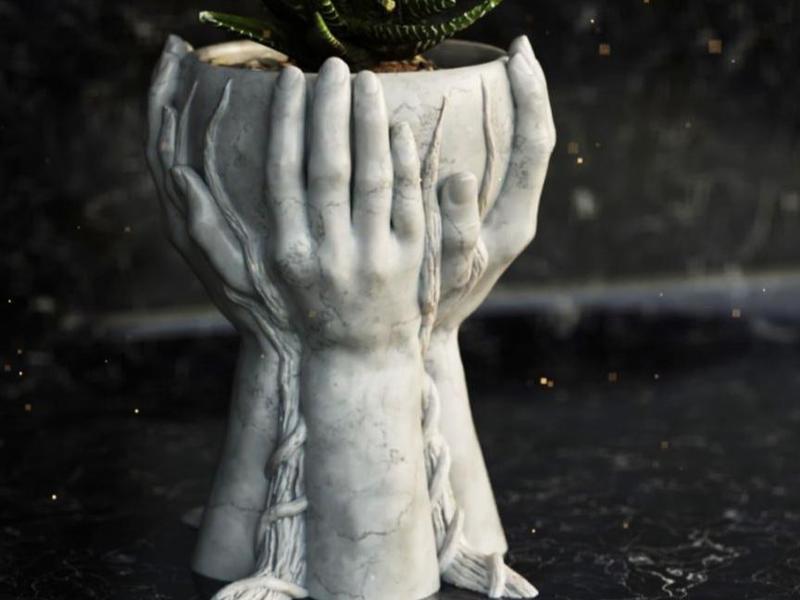 Four Hands Vase
